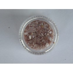 Scoica pisata maro-crem Ornamente